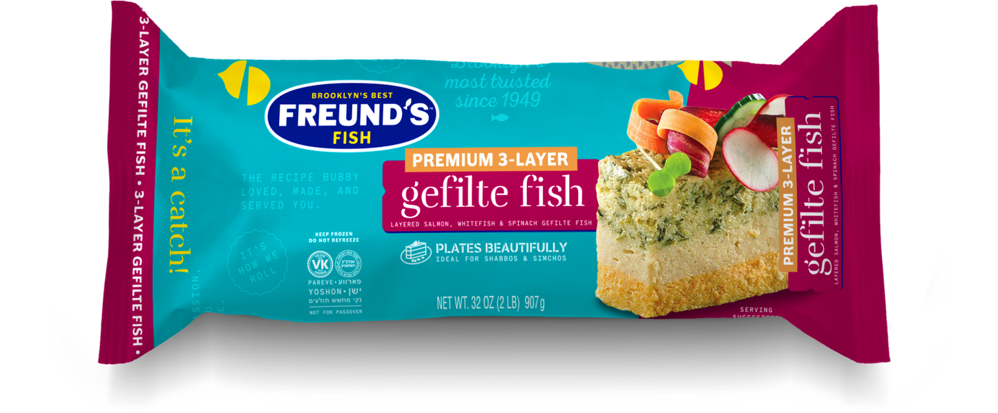 Three Layer Gefilte