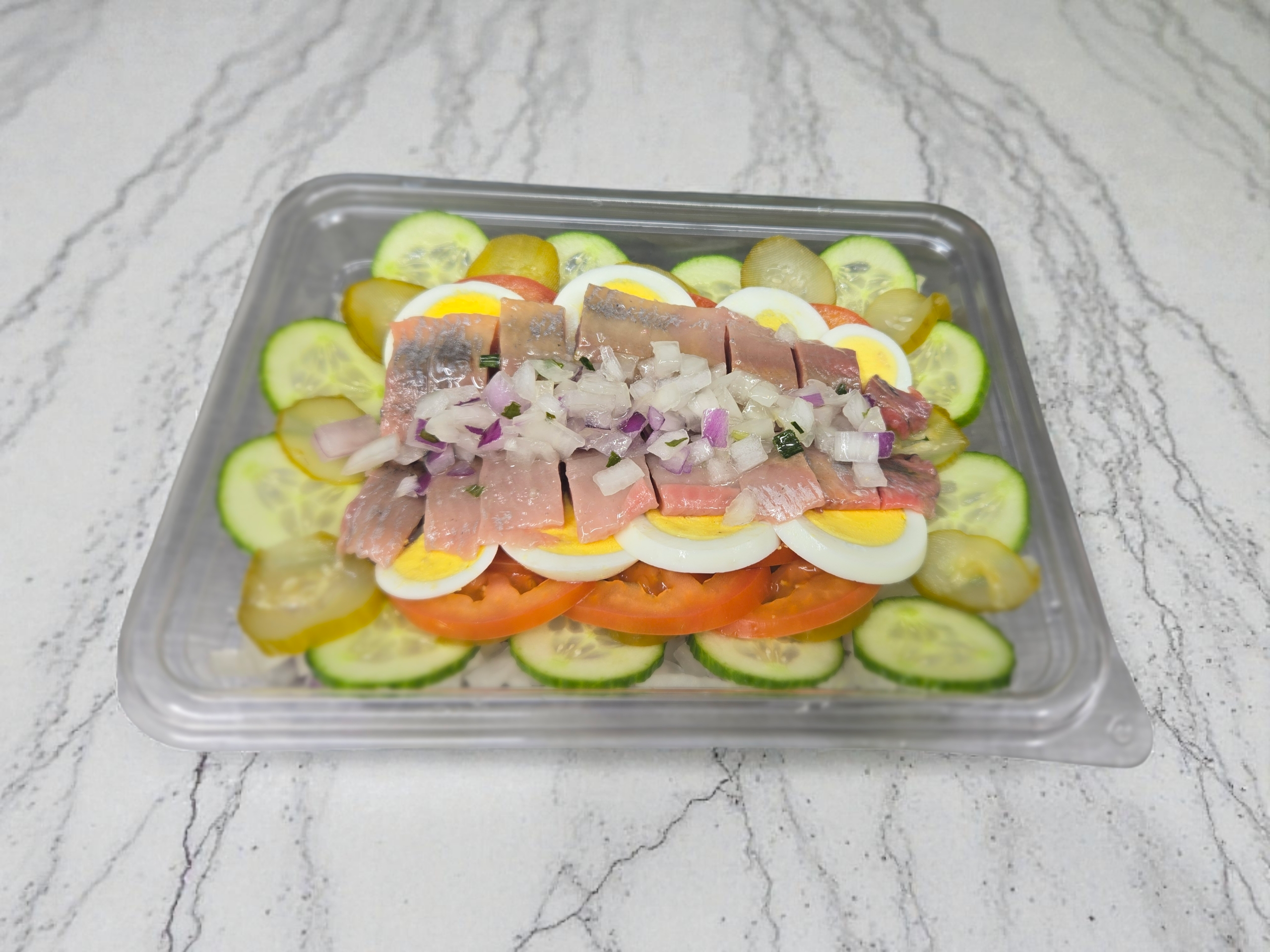 Matjes & Egg Tray
