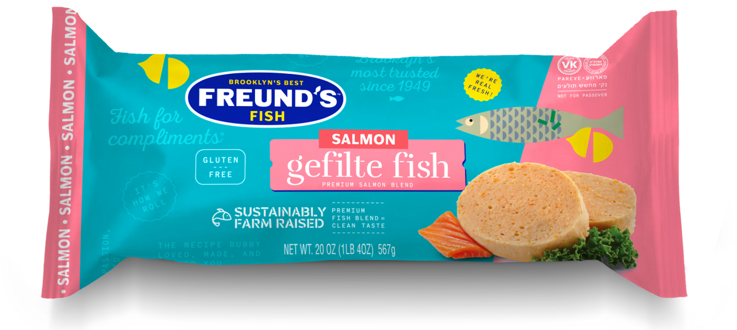 Salmon Gefilte Roll