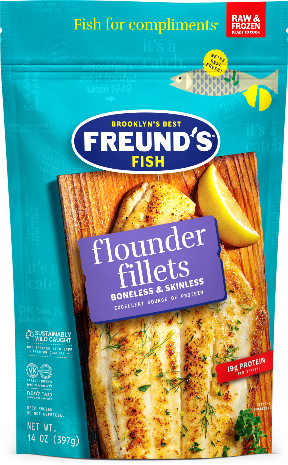 Flounder Bag (Frozen)