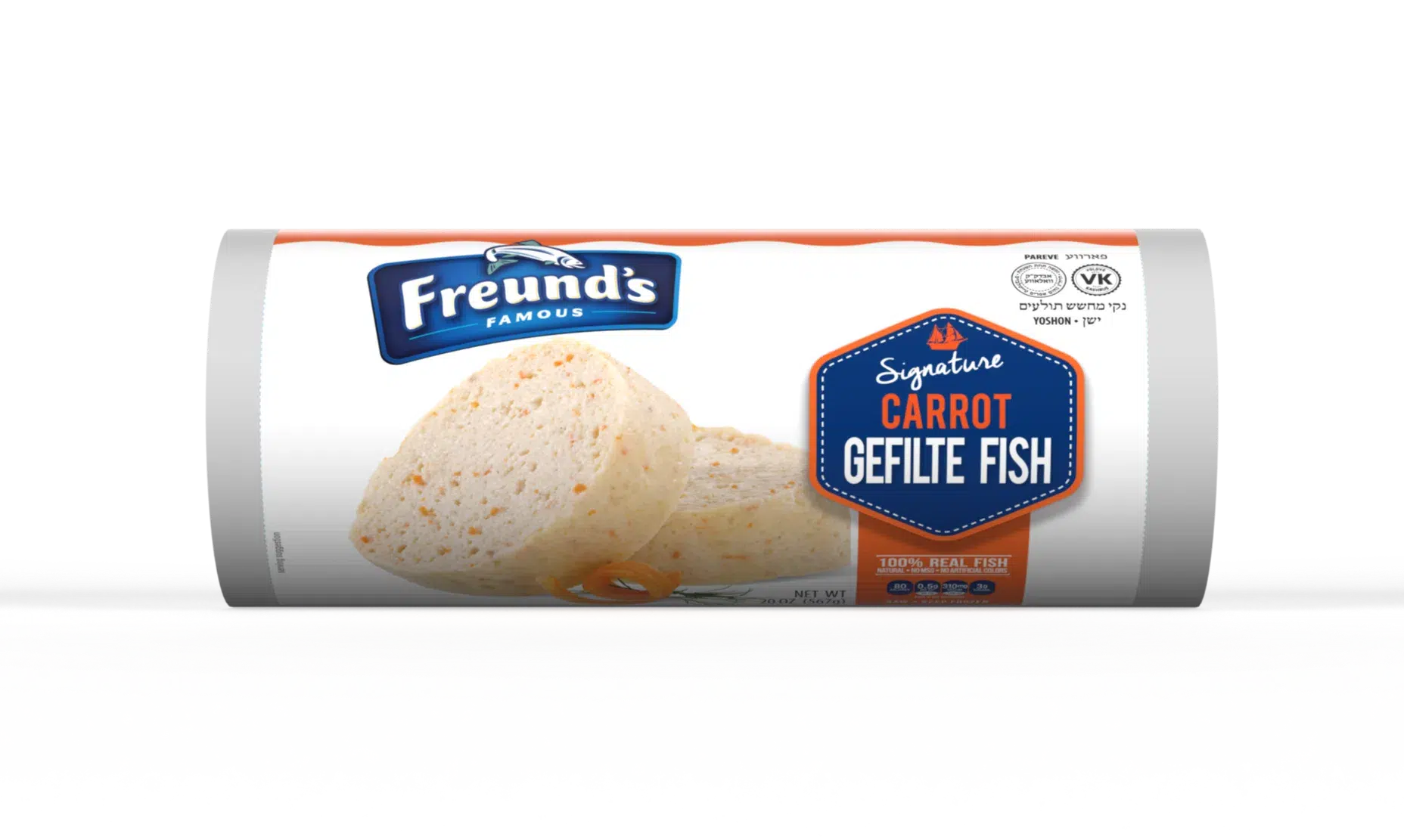 Carrot Gefilte Roll / Simcha Roll