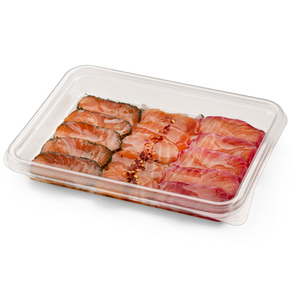 Assorted Cured Salmon Mini Platter